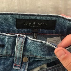 Rag and bone high waisted mom jeans